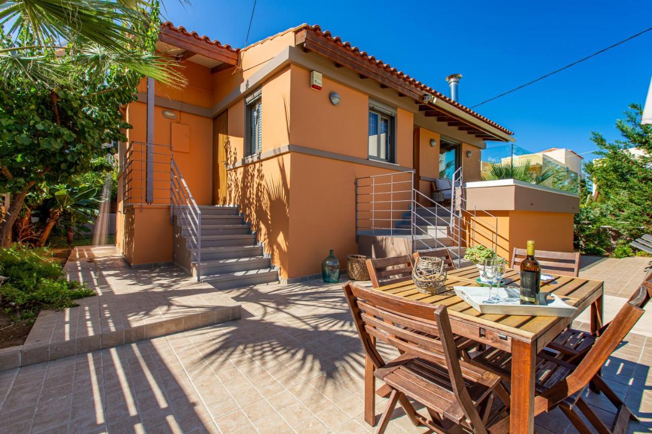 Villa Rea'S Sea House à Kato Galatas Extérieur photo