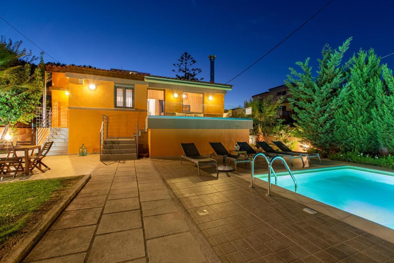 Villa Rea'S Sea House à Kato Galatas Extérieur photo